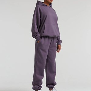 Chándal Informal Extra Grande para Mujer de Primera Calidad del Mejor Proveedor, Personalizado, Multicolor, Top Largo, Diseño Sólido, Talla XL, Invierno - Product Image 4