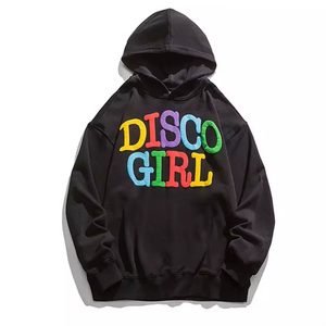 เสื้อฮู้ดดี้พิมพ์ลายตัวอักษรแบบนูน 3 มิติ คุณภาพสูง พร้อมชุดวอร์ม - Product Image 1