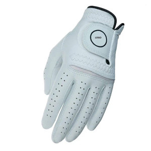 Guantes de Golf para Hombre de Piel Genuina Cabretta Soft Tech Screen, Piel de Oveja Premium Transpirable Antideslizante Compatible con Pantalla Táctil - Product Image 1