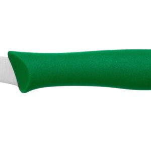 Cuchillos de Deshuesar Curvos con Mango Verde y Hoja Plateada Estrecha, Agarre Ergonómico y Protector de Dedos para Cortar Carne de Aves - Product Image 5