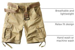 <b>Men</b> Light Brown <b>Cargo</b> <b>Shorts</b> High Waist Zipper Fly Breathable Eco-friendly Anti-uv High Streetwear Solid Color <b>Men</b> <b>Cargo</b> <b>Shorts</b> - Product Image 4