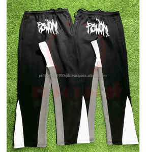 Haute qualité hommes sport Baggy survêtement pantalon coupe-vent Streetwear Anti-rides pantalons de survêtement couleur moyenne formel cordon - Product Image 2