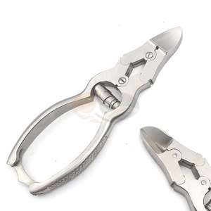 Coupe-ongles professionnel pour podiatre, 6 pouces, double action, robuste, en acier inoxydable de qualité chirurgicale, pour ongles de doigts et de bébés - Product Image 1