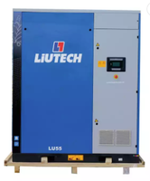 Liutech LUF55VSD 8.6bar compresseur à vis industriel sans huile compresseur d'air stationnaire pour l'exploitation minière 12V engrenage moteur fabriqué