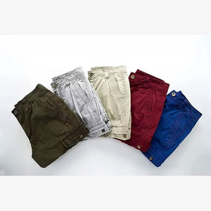 Custom Vintage Men's Summer Streetwear Carpenter Short <b>Work</b> Pants with Baggy Double Knee Denim <b>Jeans</b> Jort Shorts - Product Image 4
