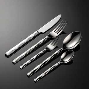 Stainless Steel Cutlery <b>Set</b> Modern Flatware <b>Spoon</b> <b>Fork</b> <b>Knife</b> Mirror Finish Dinnerware Kitchen Tableware Restaurant <b>Set</b> - Product Image 1
