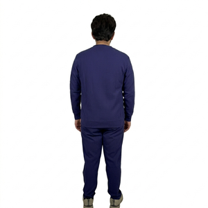 Conjunto Deportivo de Manga Larga con Cuello Redondo para Hombre, Informal, para Fitness, Jogging, Entrenamiento, con Estampado Moderno, a Precio Económico - Product Image 5