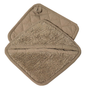 Maniques et protège-plats – Fabricant indien – Couleur unie – Ensemble maniques et protège-plats à prix abordable pour la cuisine et le bureau - Product Image 5