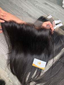 Extensiones de Cabello Virgen Remy Vietnamita para Tejer, de 8 a 32 Pulgadas, Todos los Colores, 100 g, Precio al por Mayor - Product Image 2