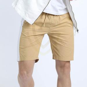 กางเกงขาสั้นผู้ชายสีพื้นขายส่งแบบลำลองรุ่นใหม่ล่าสุด รับออกแบบตามสั่ง มีกระเป๋าข้าง - Product Image 5