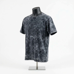 เสื้อยืดทรงดรอปไหล่แบบย้อมสีเอซิด สไตล์สตรีทแวร์ เนื้อผ้าหนา 100% คอตตอน เสื้อยืดย้อมสีเอซิด - Product Image 3