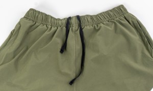 Quick Dry Woven <b>Woolen</b> Zipper Fly Mid Waist Vintage Print Men's Formal Cargo Shorts 100% Polyester OEM Service - Product Image 4