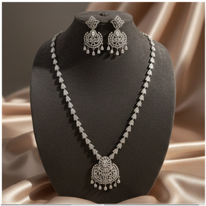 Ensemble de bijoux en diamants américains pour femmes modernes, qualité de luxe et design élégant, disponible au prix d'exportation - Product Image 1