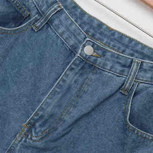 Pantalones vaqueros de mezclilla de corte holgado, elásticos, rasgados, clásicos, casuales para hombre, de moda. - Product Image 5