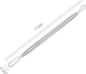 UBI UBI-2142 11cm High Carbon Steel Face Comedone <b>Extractor</b> <b>Tool</b> | Professional Double-Ended Acne <b>Blackhead</b> Remover Custom Logo - Product Image 1
