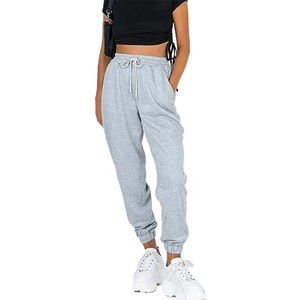 Pantalon de jogging personnalisé pour femme, taille haute, avec poches, en coton et élasthanne, idéal pour l'été et le fitness - Product Image 2
