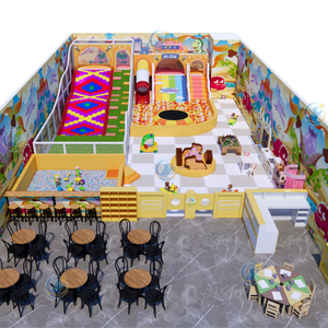 Aire de jeux intérieure en aluminium et métal pour enfants, thème Forêt tropicale, pour centres commerciaux et cafés pour enfants, vente en gros OEM ODM - Product Image 4