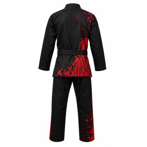Wholesale Comfortable Lightweight Dobok Uniforms Customizable Karate Taekwondo Training Essentials with Large Mesh Design - Product Image 3