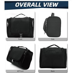 Neceser de Viaje Grande Resistente al Agua, Bolsa de Aseo Colgante para Hombres y Mujeres, para Maquillaje, Cosméticos y Artículos de Afeitado - Product Image 3