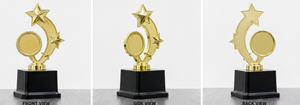 •Decorative plastic <b>trophy</b> with strong base support - Product Image 4