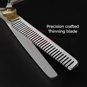 Premium Quality Hair Thinning <b>Scissors</b> Stainless Steel Hair Thinning <b>Scissors</b> Comfortable Grip Salon Tool - Product Image 5
