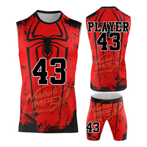 7V7 FOOTBALL QUALITY 7 on 7 WHOLESALE UNIFORMS <b>KIDS</b> DEAL PACKAGE 2024 TRAINING FLAG 7 on 7 SUBLIMATED COMPRESSION SET JERSEYS - Product Image 4