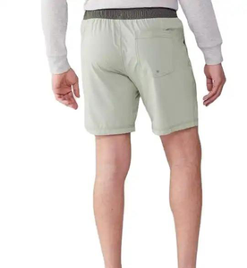 กางเกงขาสั้นผู้ชาย คุณภาพสูง ผ้าฝ้าย 100% พิมพ์ลายดิจิทัล ระบายอากาศได้ดี สีพื้นเรียบง่าย ใส่สบายในฤดูร้อน - Product Image 4