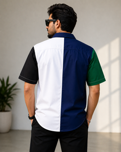 เสื้อยืดคอกลมแขนสั้นทรงปกติสำหรับผู้ชาย ยี่ห้อ Dumela ผ้าถักด้านหน้า 100% ผ้าฝ้ายเนื้อแน่น 180 กรัม ระบายอากาศได้ดี ป้องกันการเป็นขุย - Product Image 4