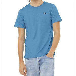 Camisetas de Verano Personalizadas al por Mayor para Hombre, Cuello Redondo, Algodón Grueso, Corte Regular, Manga Corta, Tacto Suave, Proveedor de EE. UU. - Product Image 1