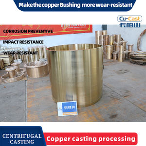 Manchon en alliage de cuivre Bagues en bronze Plaques d'usure pour équipement minier et applications sujettes à la corrosion - Product Image 2