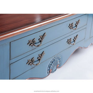 Gran oferta, armario clásico Vintage 2204 de madera maciza con cajones para el hogar, Hotel, Indonesia, diseño clásico para sala de estar y dormitorio - Product Image 4