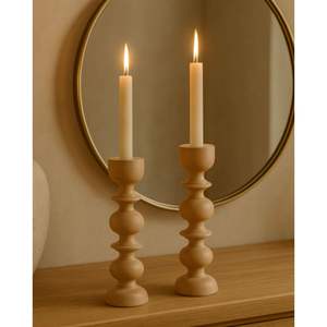 Portavelas Decorativo de Madera para el Hogar, Elegantes Portavelas, Faroles, Colecciones de Frascos - Product Image 5