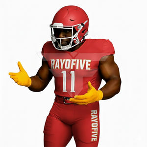 Uniforme de football américain sur mesure, 100% polyester, élégant, short, haute qualité, premium, antibactérien, séchage rapide - Product Image 1