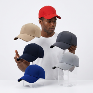 Casquette de baseball unisexe à 6 panneaux, couleur unie, ajustement réglable, chapeau décontracté pour adultes, à porter en toutes saisons, tissu sergé, matière polyester - Product Image 6