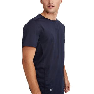 Camiseta de Algodón con Logotipo Personalizado para Hombre, Camiseta Lisa Informal, Camiseta de Algodón Lisa para Hombre, Suave, Transpirable, Proveedor de Ropa Informal - Product Image 5