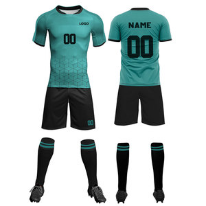 Maillots de football rétro en gros – Uniformes de football respirants pour hommes - Product Image 1