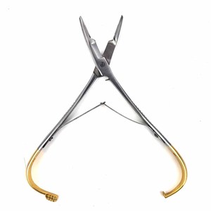 Tijeras de pesca con mosca tipo guante, 6.5 pulgadas, pinza para exteriores, herramienta de pesca dorada, removedor de anzuelos, pinzas de tijera - Product Image 2