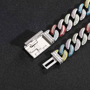 Bracelet cubain en moissanite VVS1 le plus vendu pour un style urbain de luxe, disponible à prix d'exportation depuis l'Inde - Product Image 5