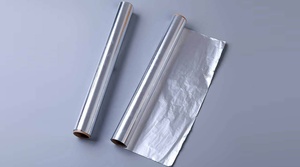 Feuilles de papier aluminium souples de qualité alimentaire, jetables, pour usage domestique et culinaire, revêtement antiadhésif, vente directe usine, toutes tailles - Product Image 3