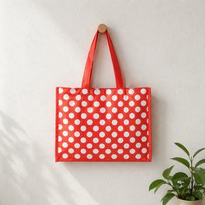 Sac de shopping en tissu non tissé avec logo personnalisé |   Sac de courses réutilisable |   Sac fourre-tout promotionnel léger, durable et écologique - Product Image 3
