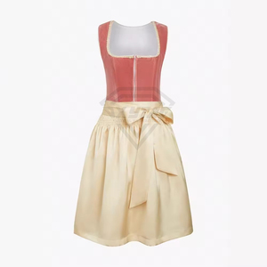 Vestido Dirndl de Terciopelo Premium, Traje Tradicional Alemán para Oktoberfest, Elegante Vestimenta Bávara para Mujer, Atuendo para Fiesta, Venta al Por Mayor - Product Image 1