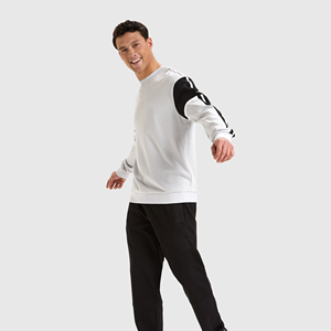 Sweat-shirt à capuche épais pour homme, col rond, 100% coton, respirant, séchage rapide, taille XS, imprimé brodé, polaire, automne-hiver - Product Image 4
