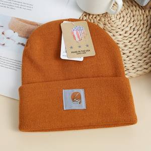 Gorro de punto para hombre, diseño con vuelta, cálido y duradero, para invierno y actividades al aire libre, accesorio de senderismo, clip para uñas circular - Product Image 4