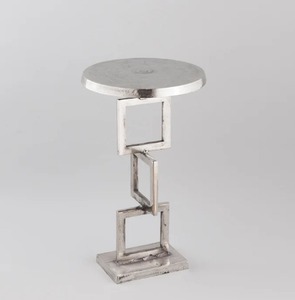 Modern Black <b>Iron</b> Side <b>Table</b> Timeless Metal End <b>Table</b> For Sofa Living Room Bedroom Office Entryway Patio And Interior Decoration - Product Image 2