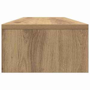 Supporto per Monitor in Legno Ingegnerizzato Artisan Oak 100x27x15 cm con Cassetti per Organizzazione Scrivania e Cassetti - Product Image 6