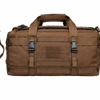 Sac de sport M FITNESS en tissu Oxford camouflage avec fermeture éclair, grande capacité, sac de voyage tactique, sac de sport pour la gym, sac de week-end, sac de nuit, poignées en sangle