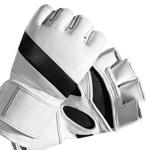 ถุงมือต่อสู้ MMA แบบปรับแต่งได้พร้อมโลโก้ตามสั่ง สายรัดข้อมือปรับได้ สำหรับการฝึกซ้อมมวยและศิลปะการต่อสู้ ถุงมือ MMA สำหรับการฝึกกราปลิง - Product Image 2