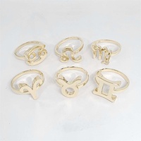 Prix d'usine – Bagues classiques personnalisées pour femme, plaquées or jaune, Vierge, pour fiançailles, fête, anniversaire, mariage – 18K, 14K, 9K