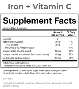 Exclusive Sale on Top Notch Quality Health Care <b>Herbal</b> <b>Supplement</b> Iron Gummies with Vitamin C Gummy Candies from USA - Product Image 4