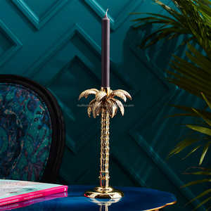 Bougeoir en aluminium massif Vaisselle Centre de table Design italien Dernier bougeoir pour décoration de table OEM Personnalisé - Product Image 2